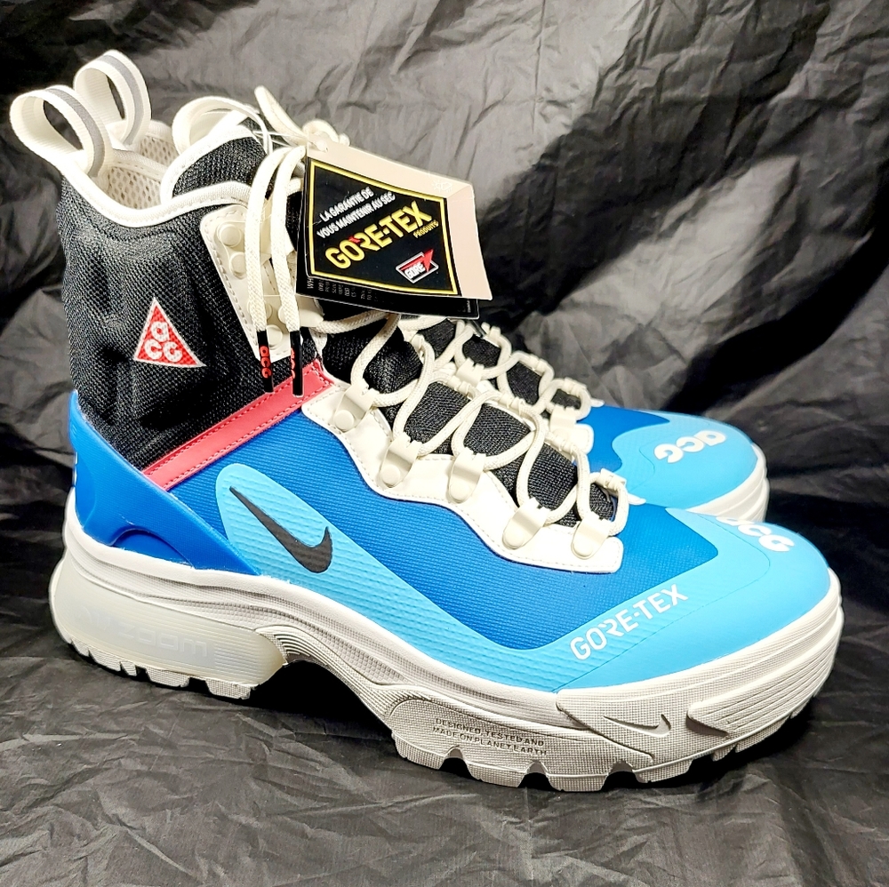 Nike ACG Air Zoom Gaiadome Gore-Tex Mens Size 13  Hyper Royal Blue DD2858-400